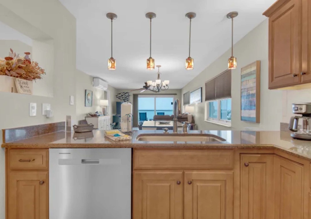 Kitchen with a view