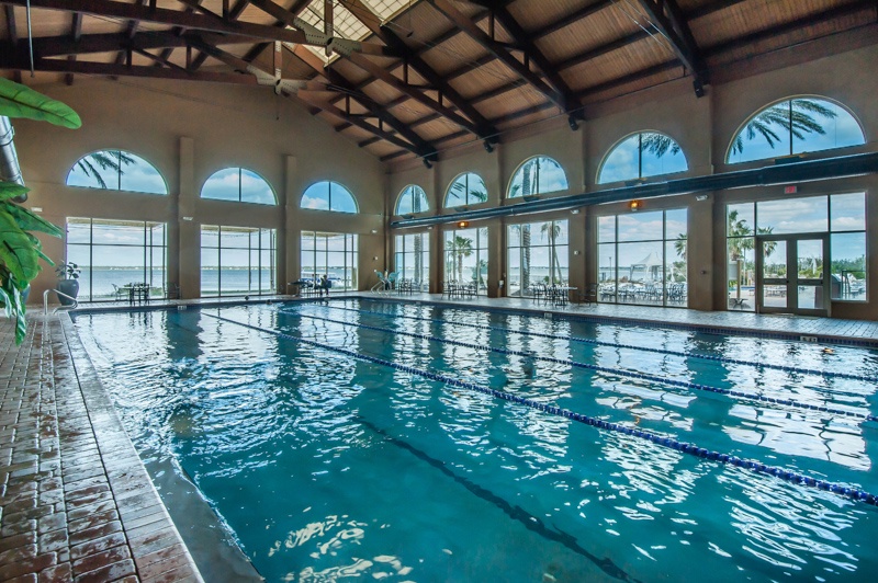 Olympic indoor pool at Portofino