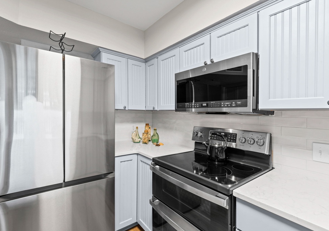 Stainless steel appliances