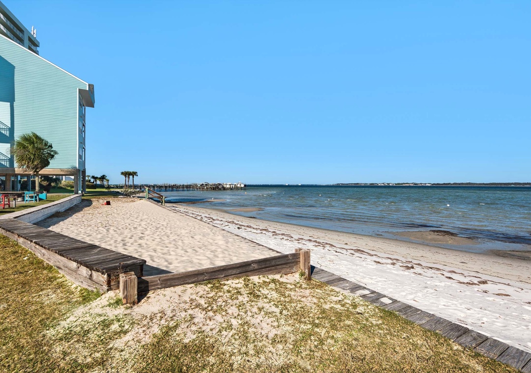 Enjoy the water views from Baywatch