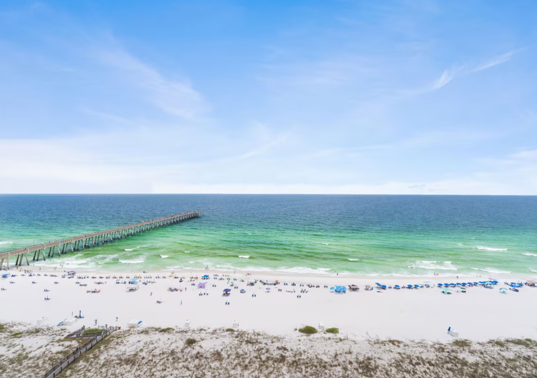 Beautiful views from the balcony