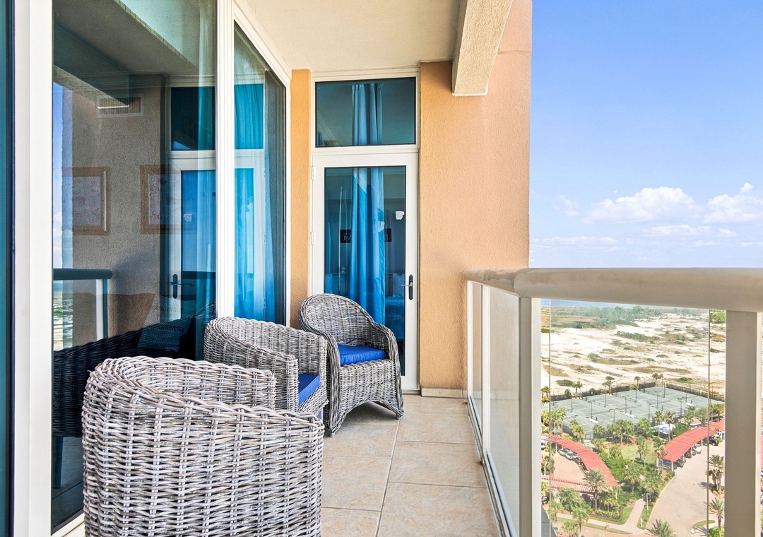 Balcony seating
