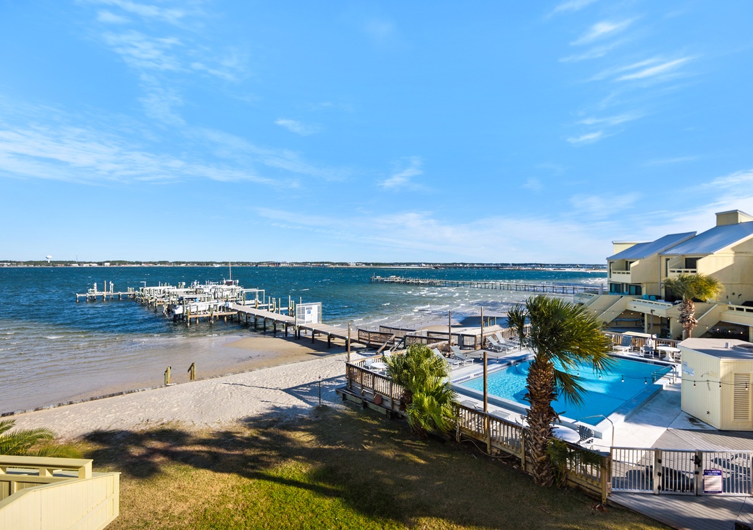 Water and dock views