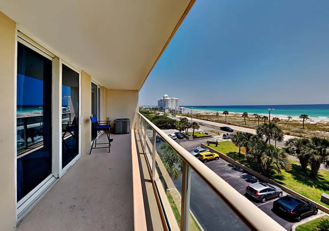 Private balcony