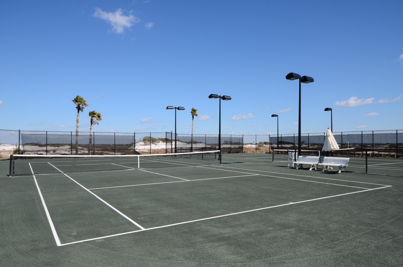 Tennis courts
