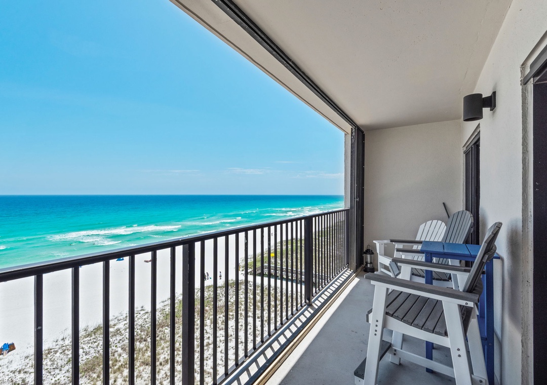 Private balcony