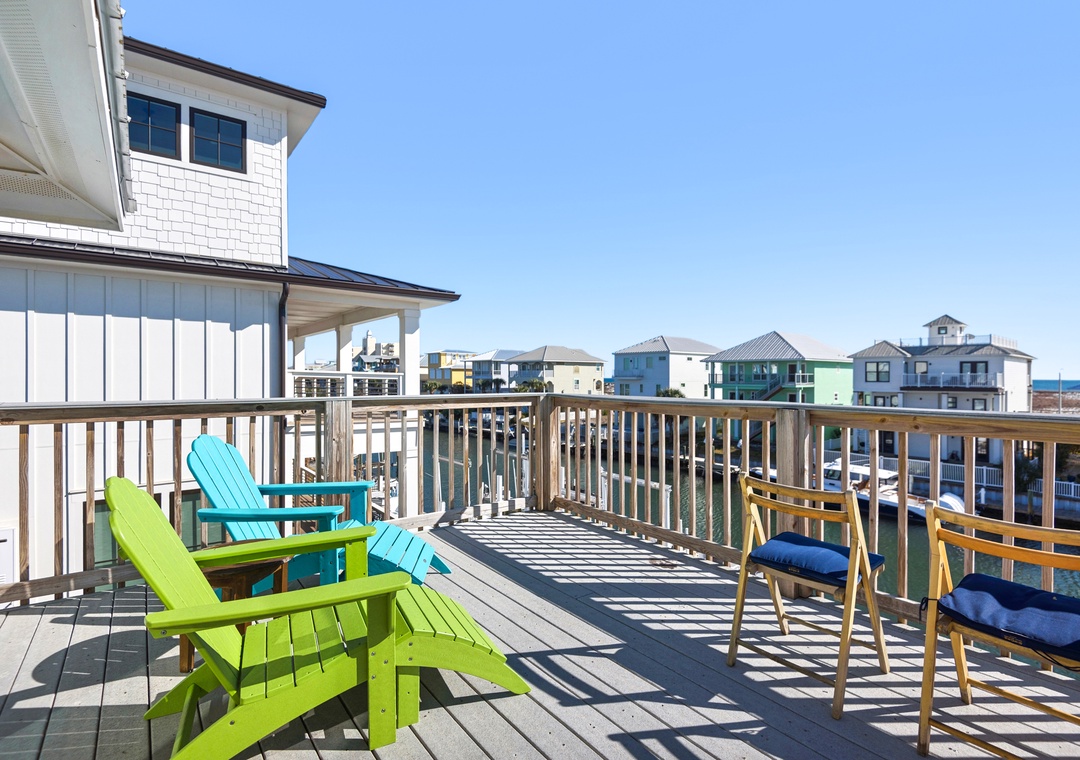 Second floor balcony