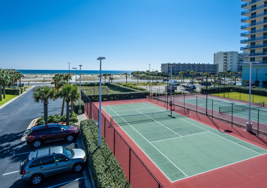 Tennis courts
