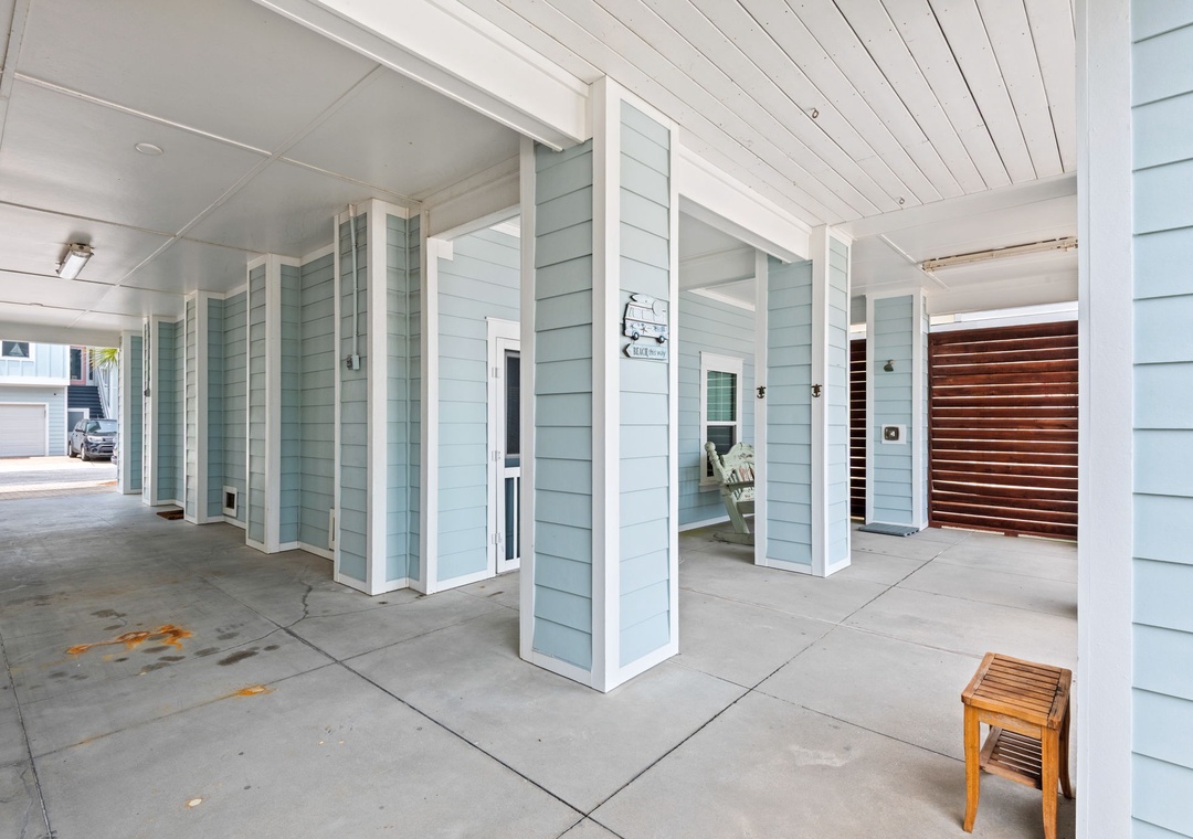 Sea Haven covered patio