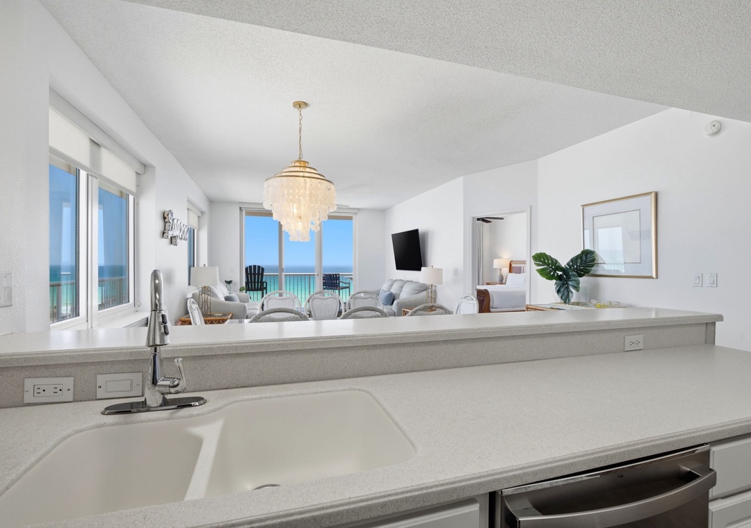 Kitchen with a view