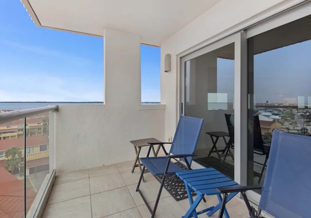 Private balcony