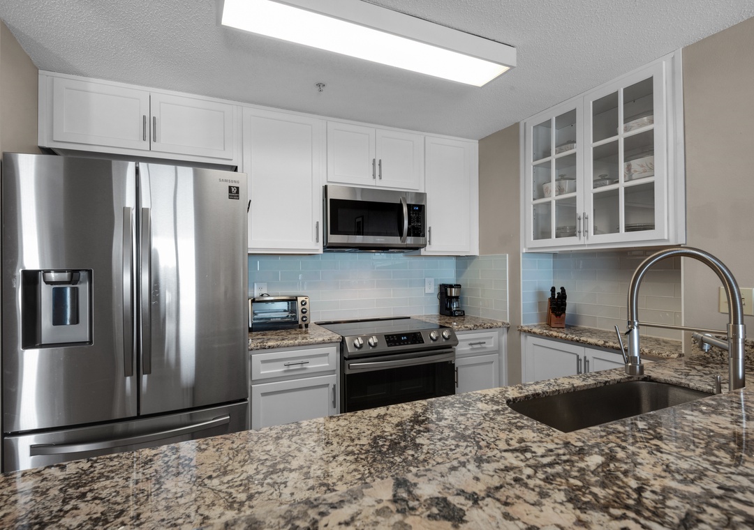 Plenty of counter space