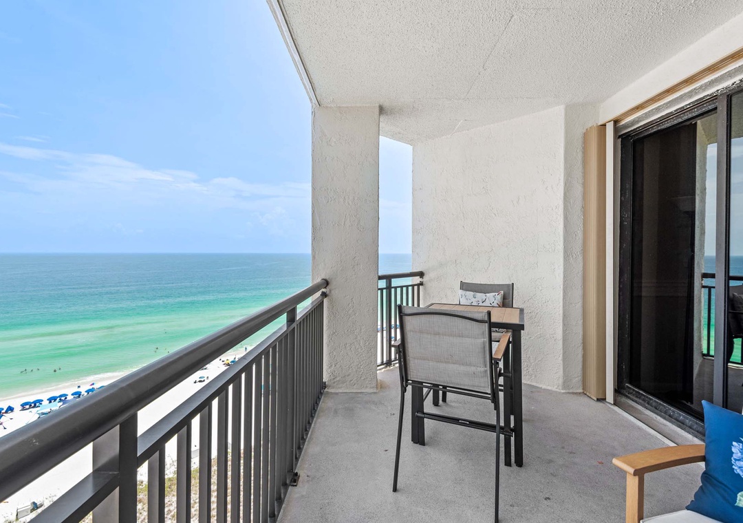 Balcony with a view