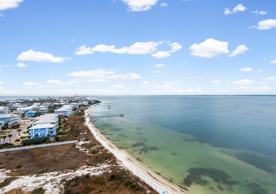 Enjoy the Sound views from the balcony