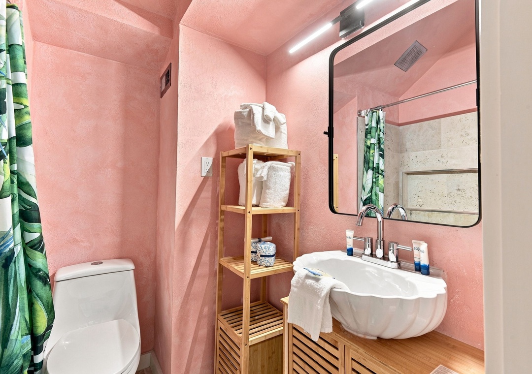 Full bathroom upstairs