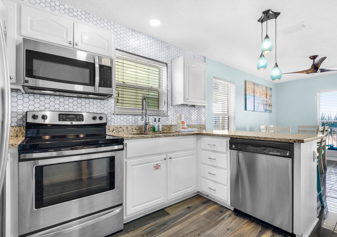 Stainless steel appliances