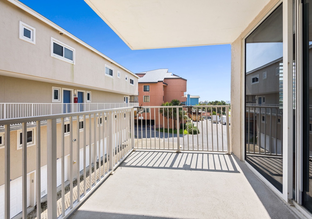 Private balcony