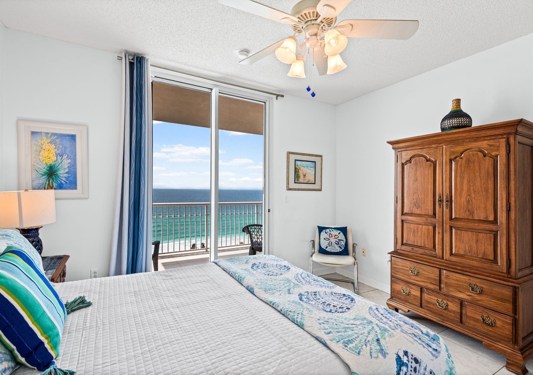 Guest bedroom 1 with balcony access