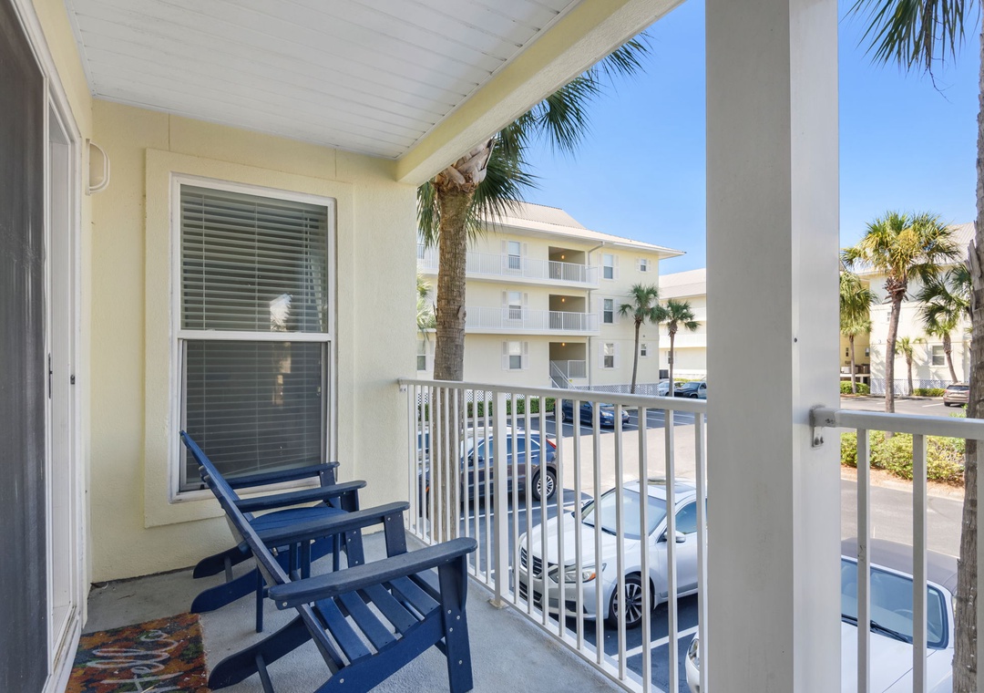 Balcony seating