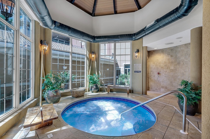 Indoor hot tub