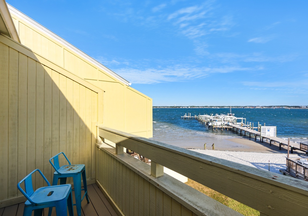 Primary suite private balcony