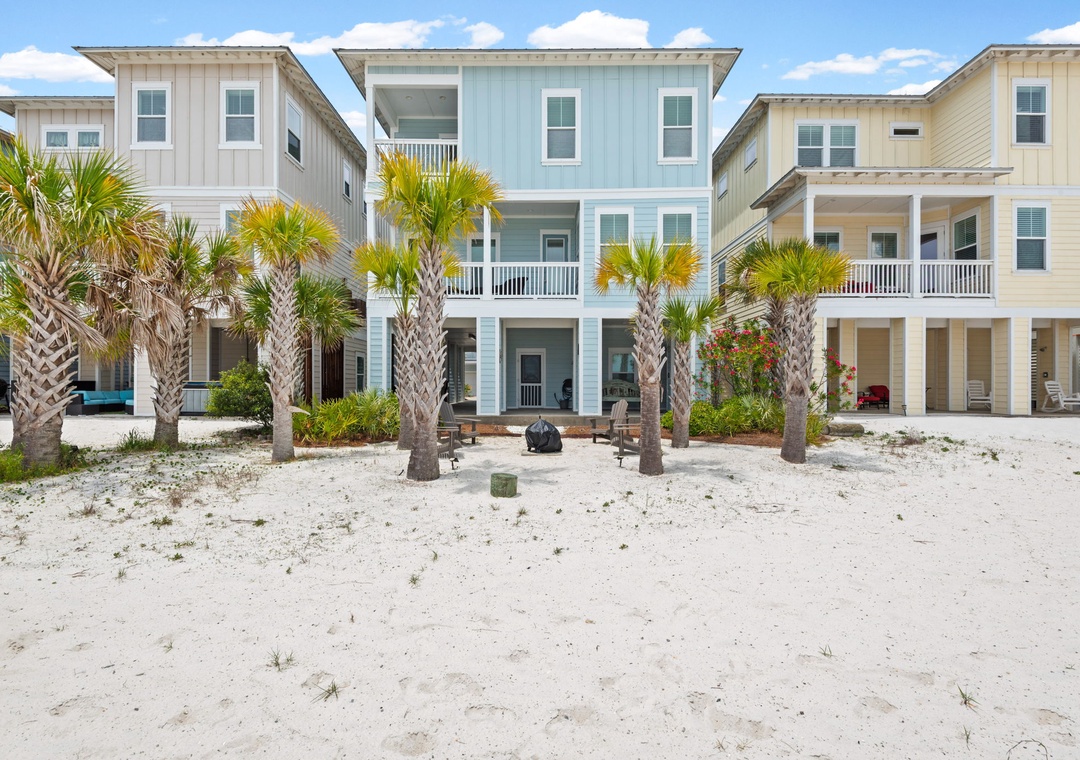 Sea Haven backyard area