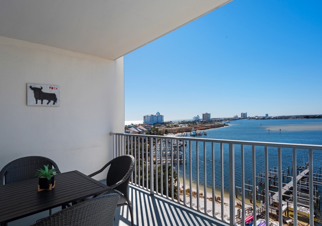 Relax on the balcony