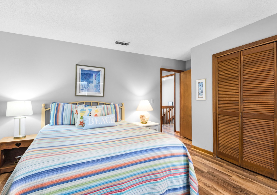 Second floor queen guest bedroom 2