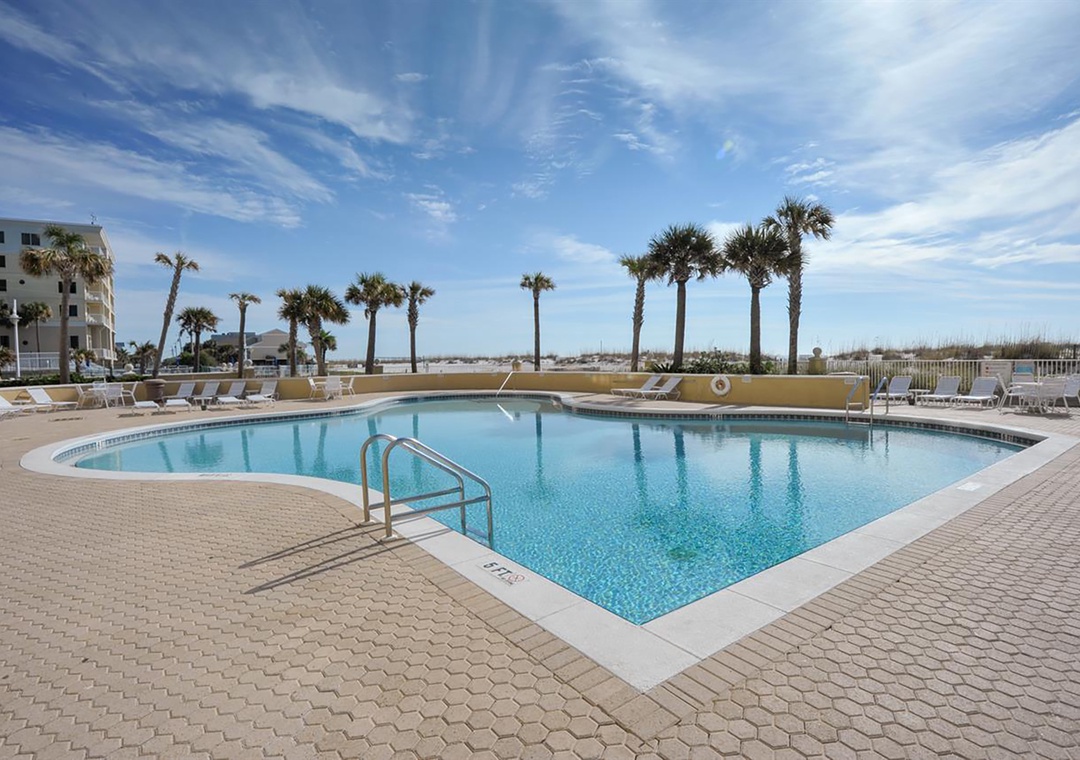 Two pools at Emerald Isle