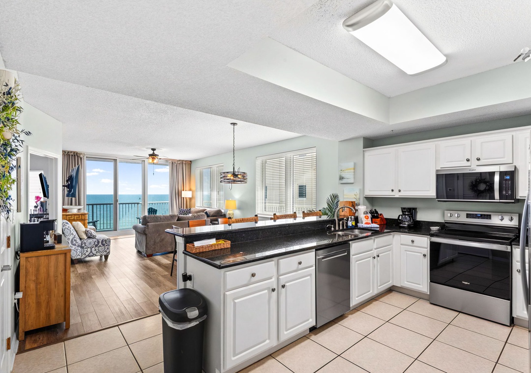 Kitchen with a view