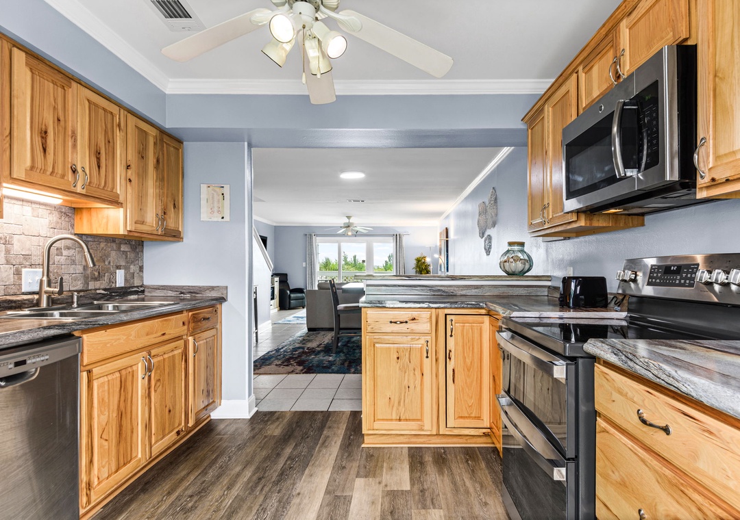 Kitchen has all you need