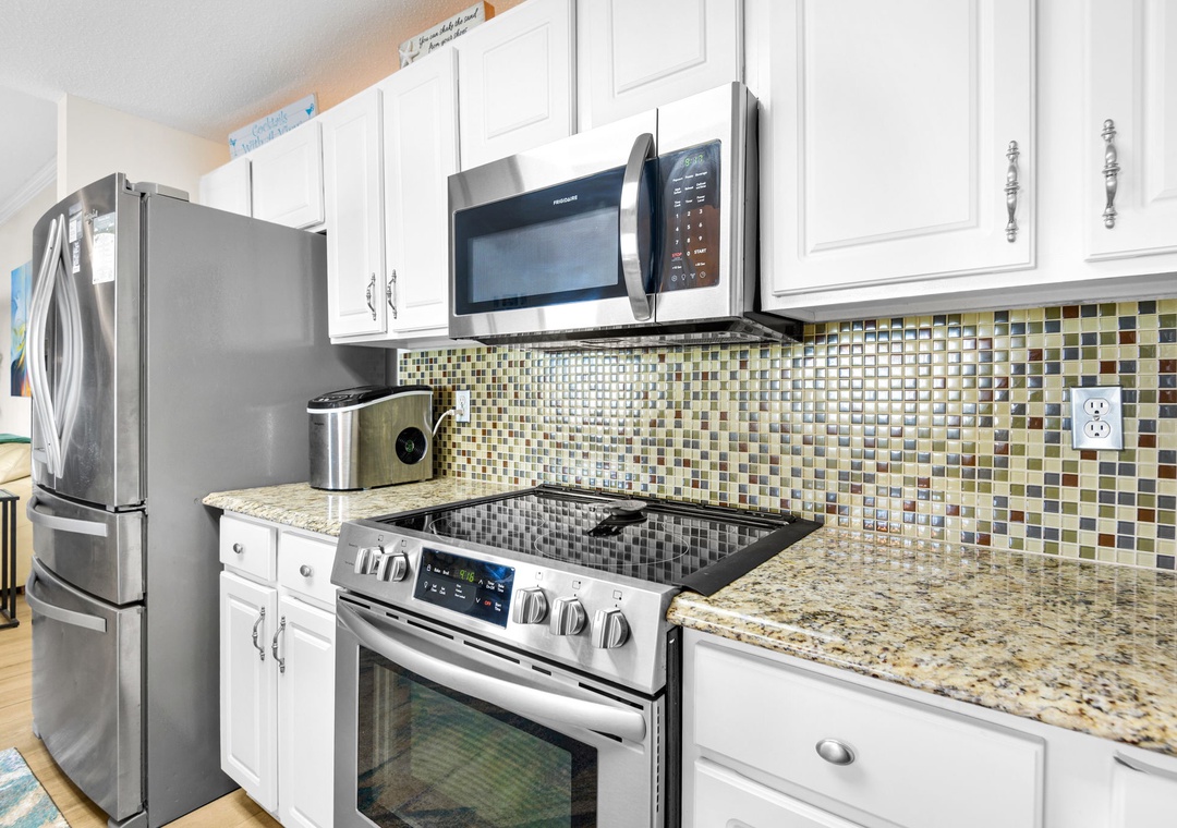 Stainless steel appliances