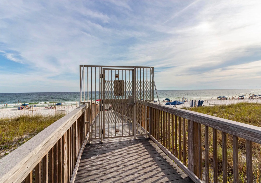 Boardwalk to the beach