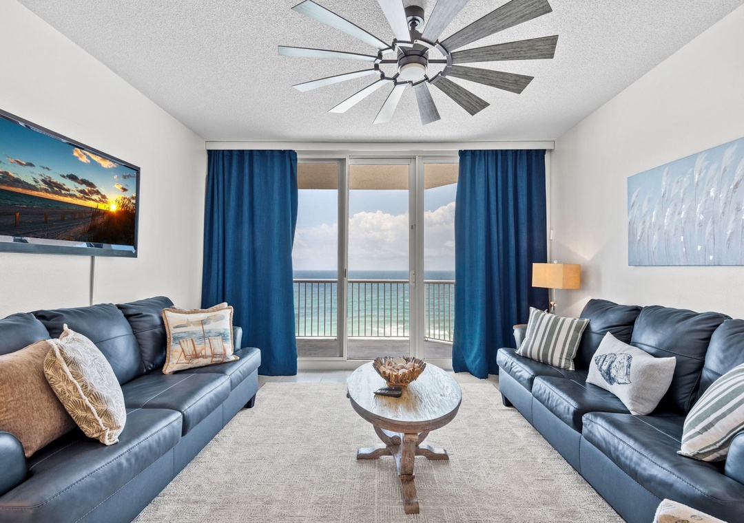 Comfortable living room seating