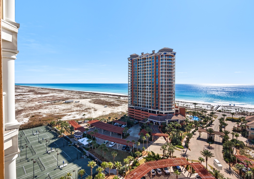 Beautiful views from the balcony