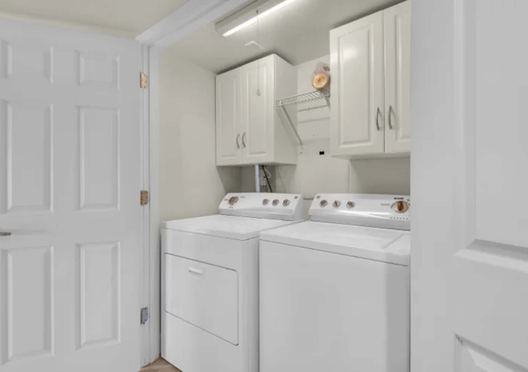 In-unit laundry