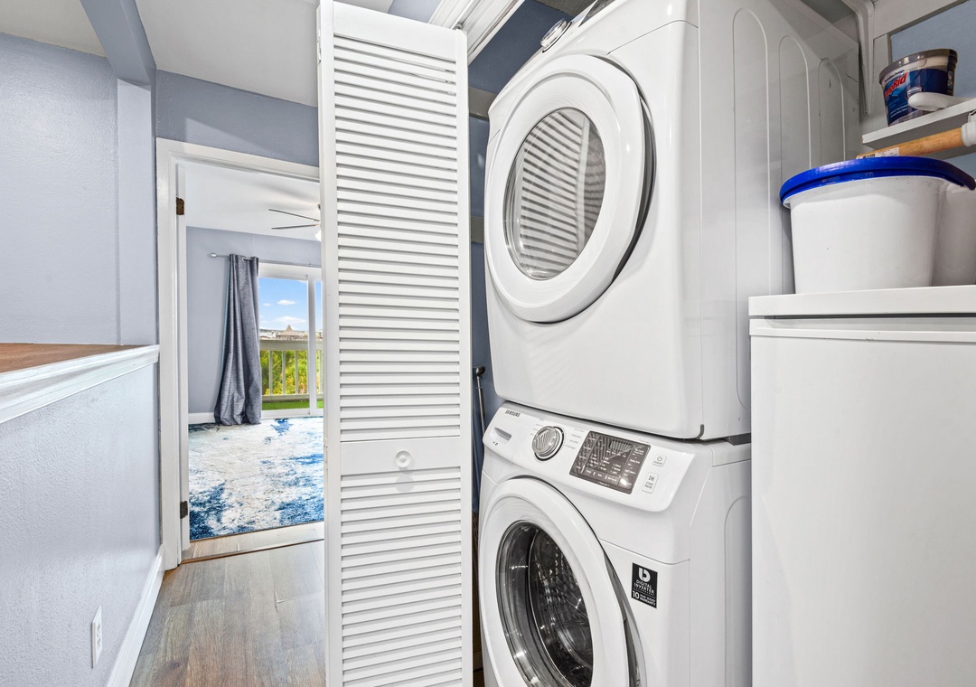 In-unit laundry
