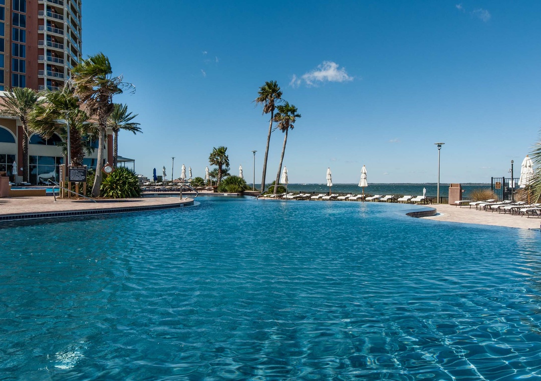 Portofino Island Resort outdoor pool