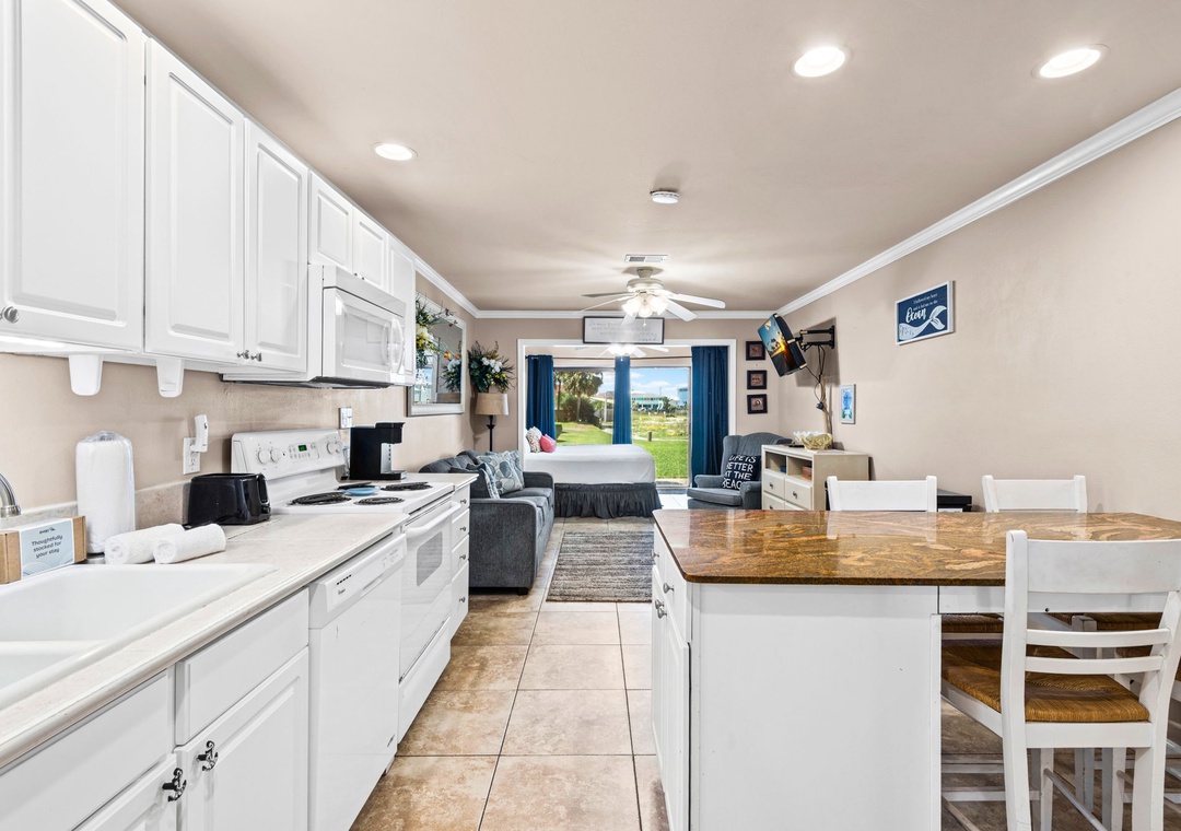 Kitchen and dining