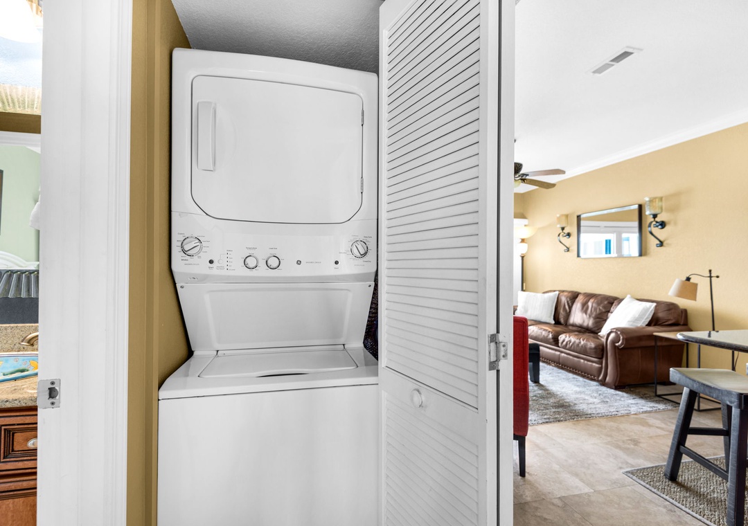 In-unit laundry