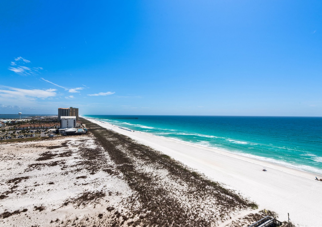 Unbeatable view from the balcony