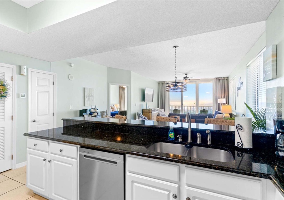 Kitchen with a view