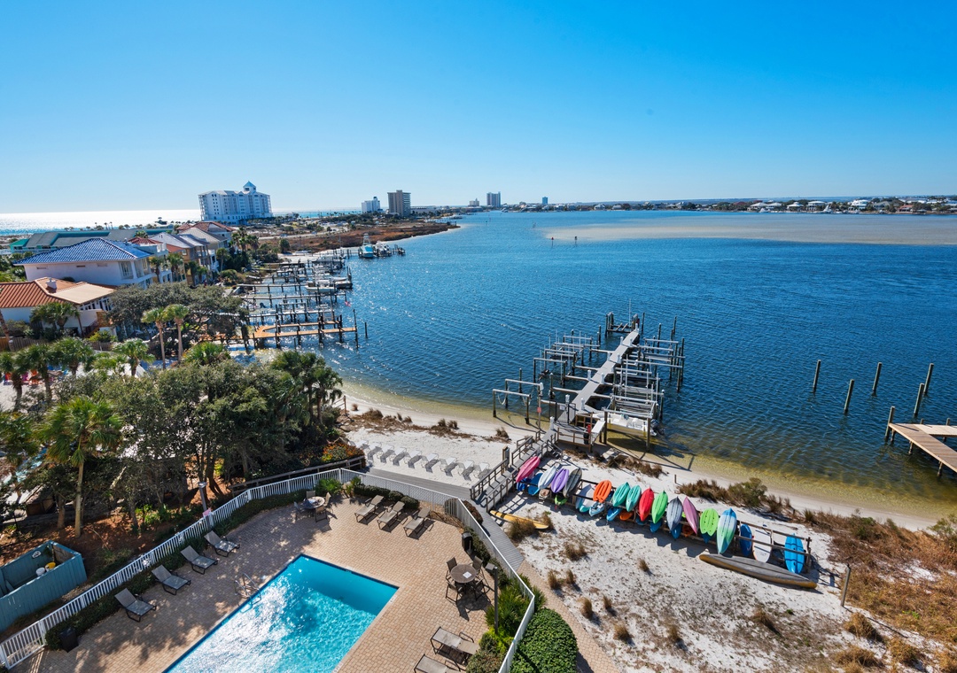 Views from the balcony