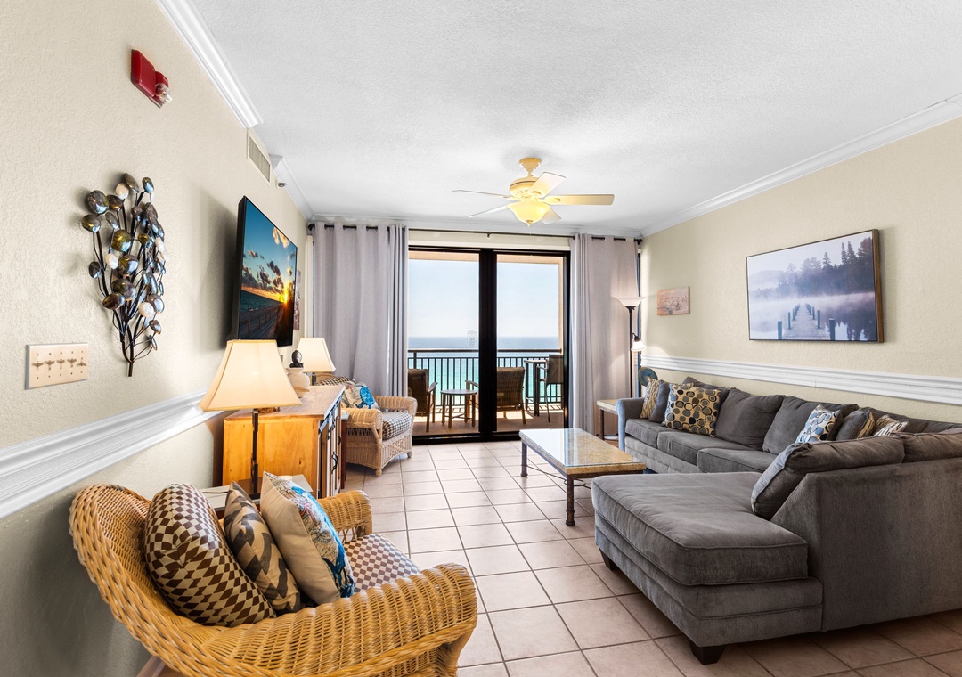 Living room with a view