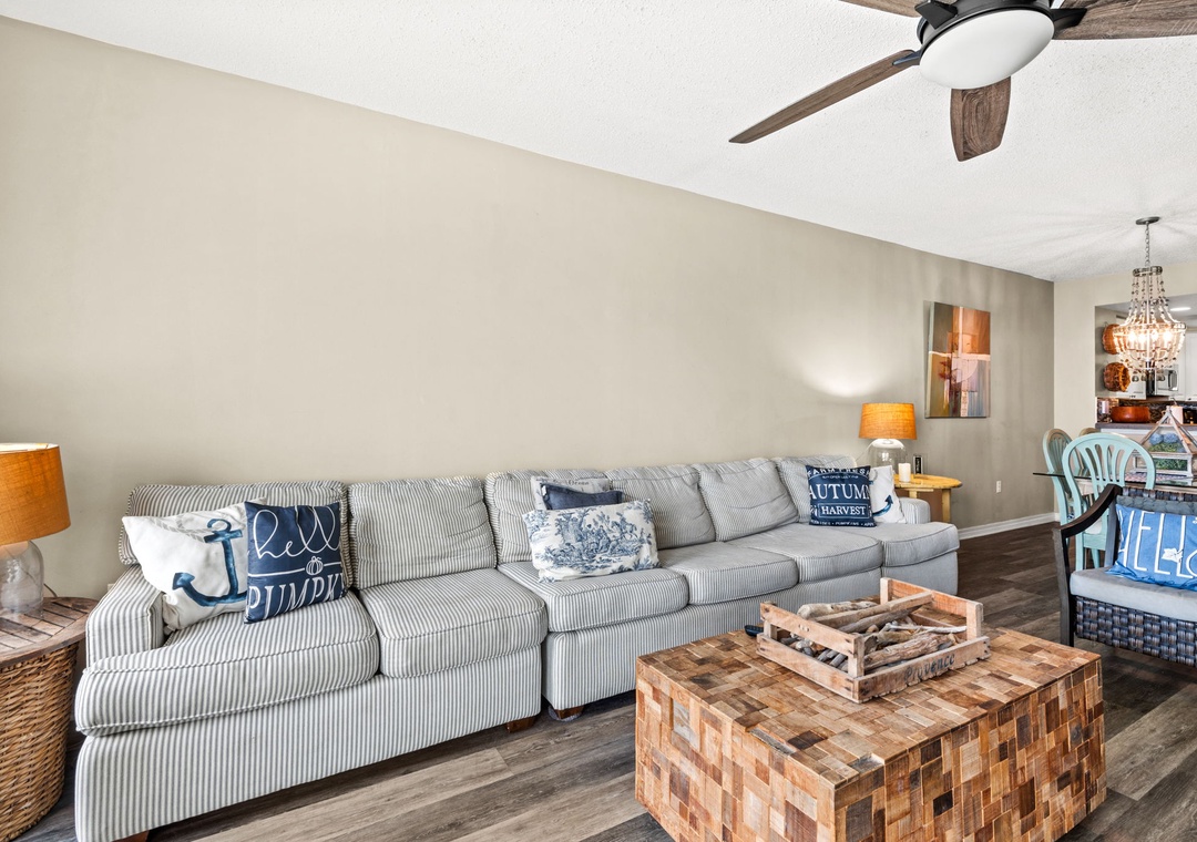 Large living room couch