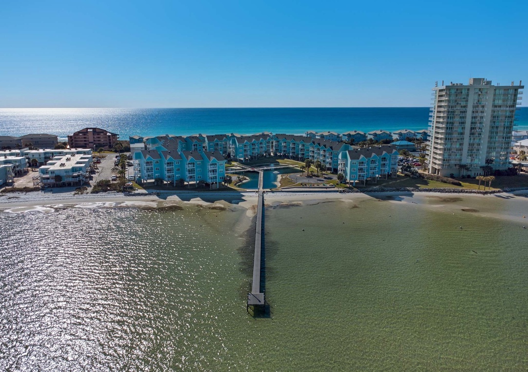 Baywatch aerial view