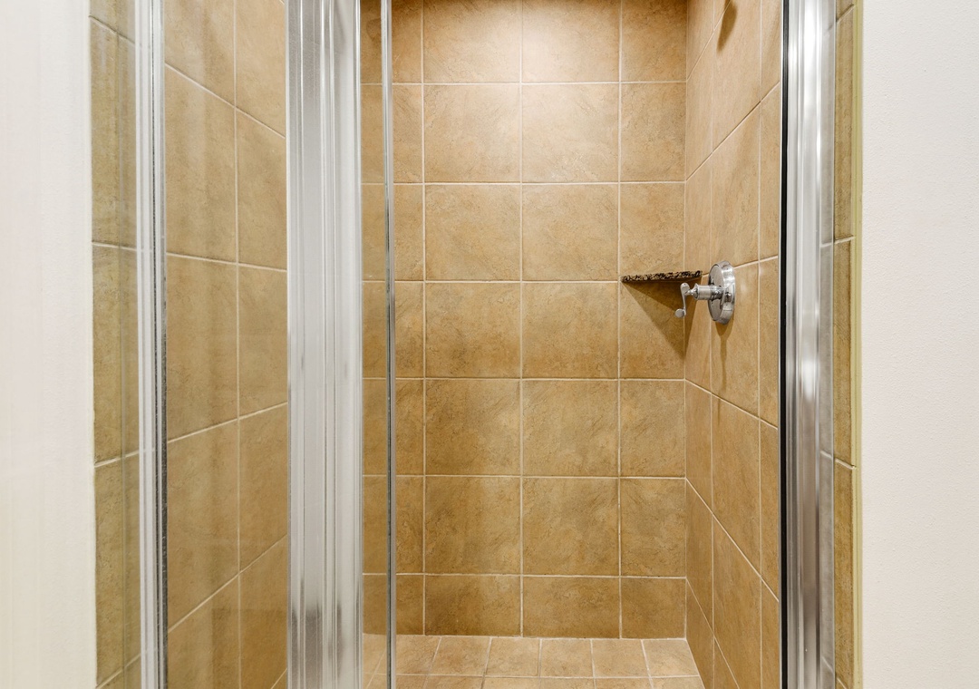 Primary bathroom walk-in shower