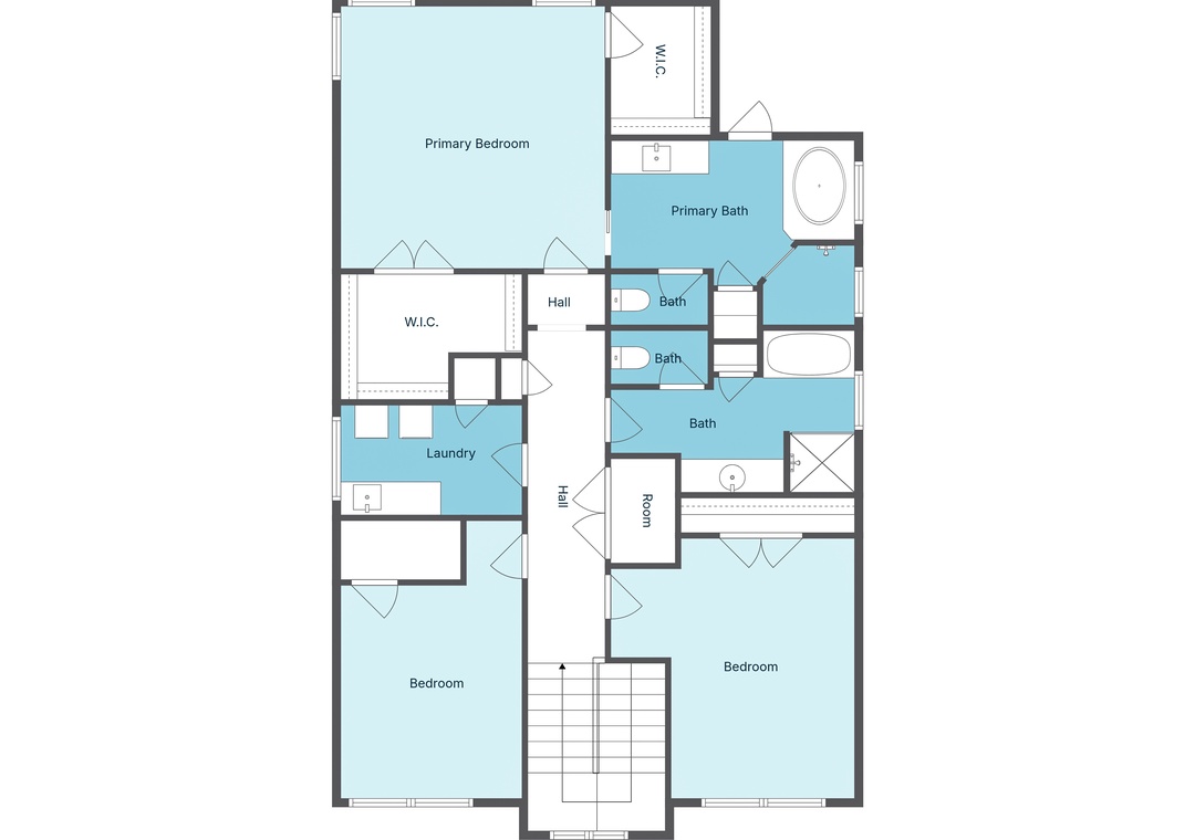 Second floor - floorplan