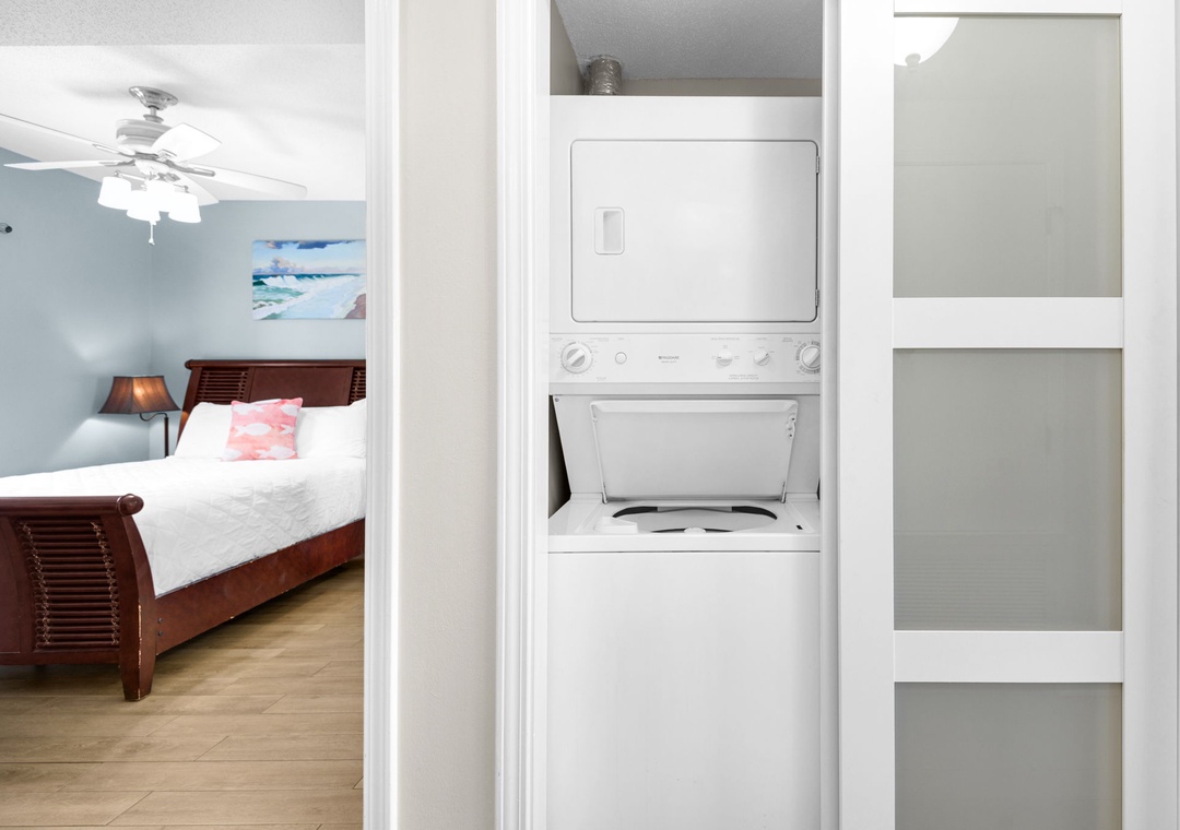 In-unit laundry