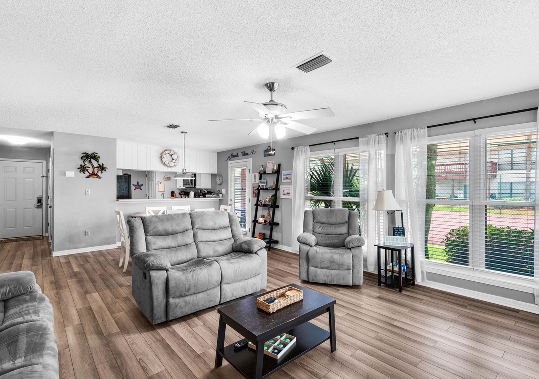 Relax in the living room